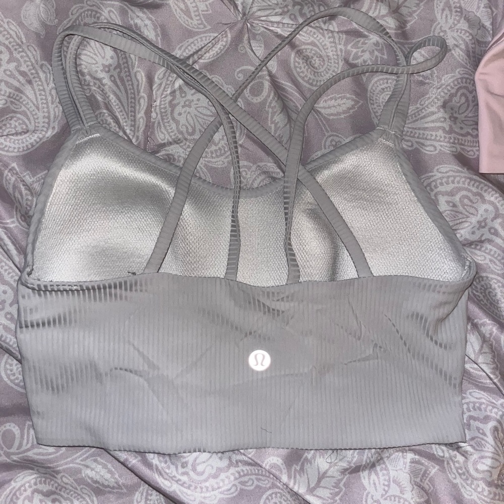 Lulu lemon white bra